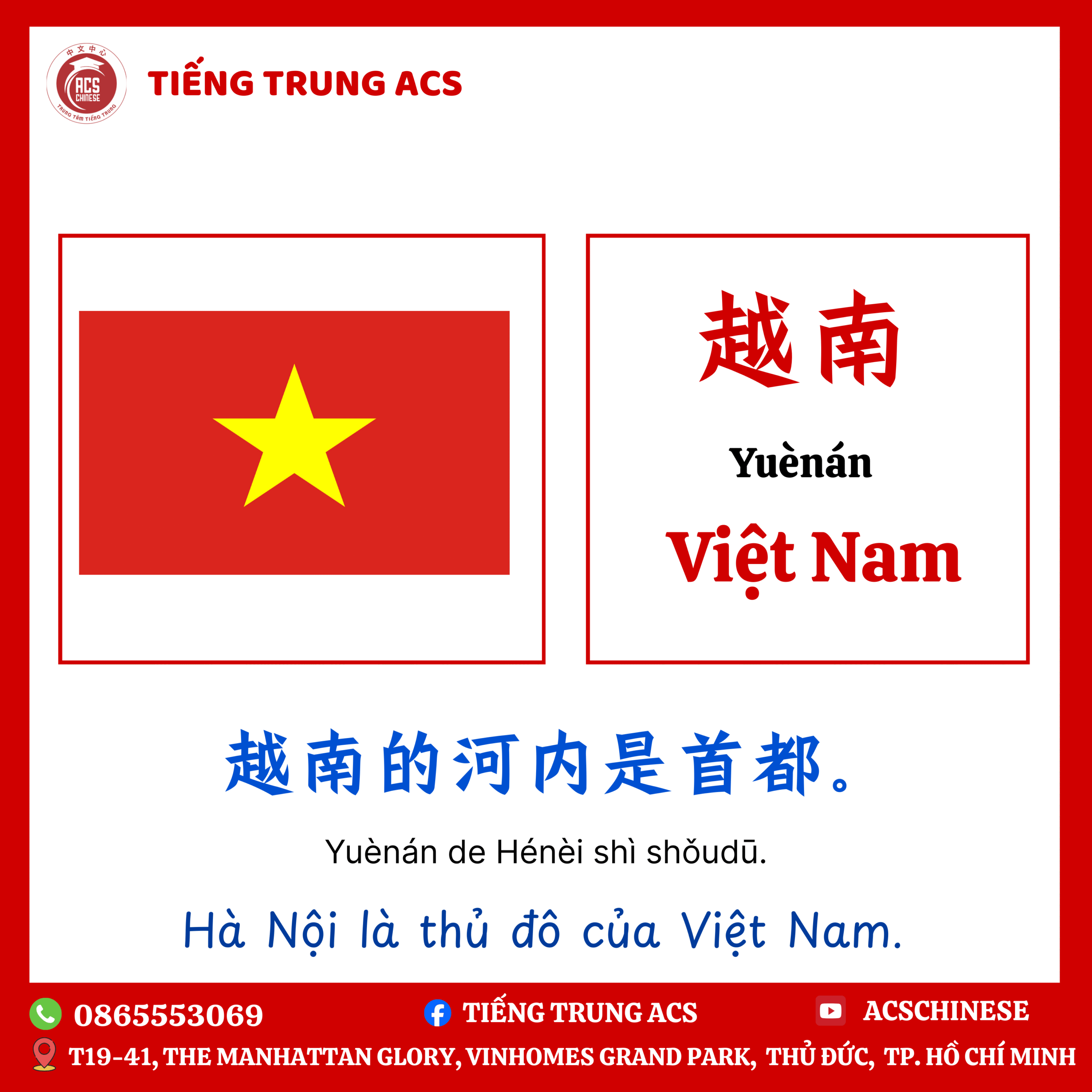 TỪ VỰNG TIẾNG TRUNG TÊN CÁC CHÂU LỤC, CÁC NƯỚC